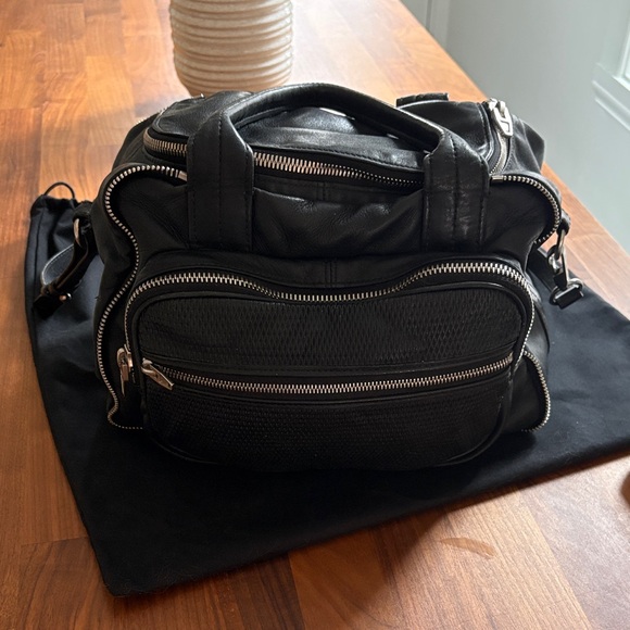 Alexander Wang Black Eugene Satchel Bag - Picture 9 of 11